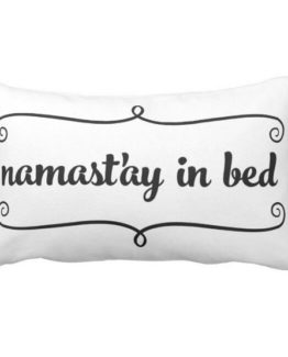 Funda para Almohada Decorativo Namastay in Bed