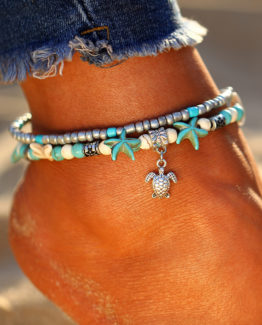 Surprise everyone with your wonderful anklet sea turtle