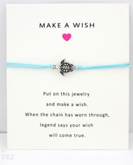 Make a wish bracelet with your turtle