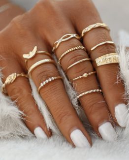 Dazzle everyone with this beautiful selection of rings