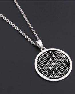 Access all thanks to this pendant with flower of life