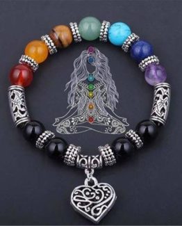 Let your spirit heal with this bracelet 7 chakras