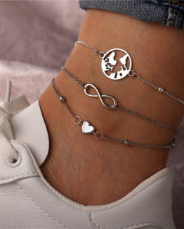 Surprise everyone with this wonderful boho chic anklet