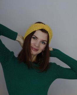 Turbante Boho Chic de Crochet