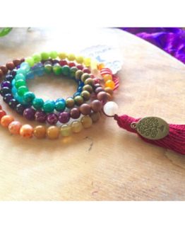 Let peace and harmony come to you with this Buddhist japa mala