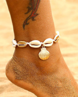 Get a unique look boho chic with this anklet